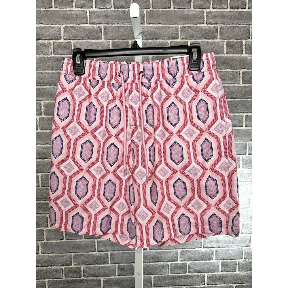 Club Room Men's Geometric Print Drawstring 7